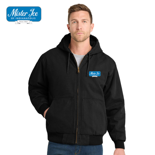 Mister Ice - CSj41 CornerStone® Washed Duck Cloth Insulated Hooded Work Jacket