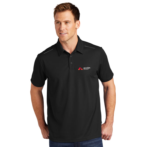 Morales Group and Accion - K580 Port Authority® Pinpoint Mesh Polo