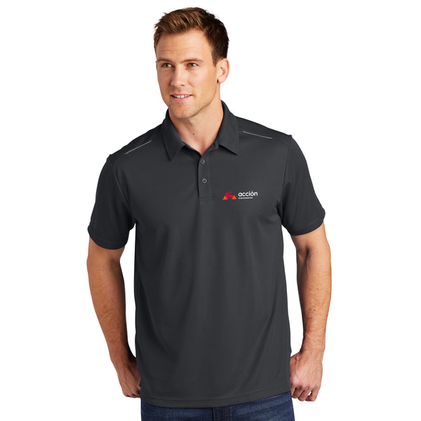 Morales Group and Accion - K580 Port Authority® Pinpoint Mesh Polo