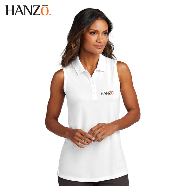 Hanzo - LK110SV Port Authority® Ladies Dry Zone® UV Micro-Mesh Sleeveless Polo