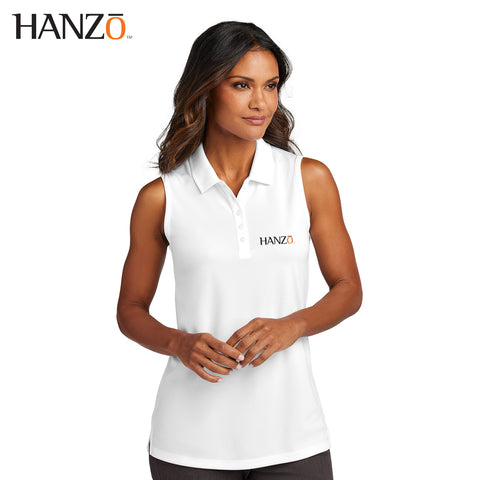 Hanzo - LK110SV Port Authority® Ladies Dry Zone® UV Micro-Mesh Sleeveless Polo