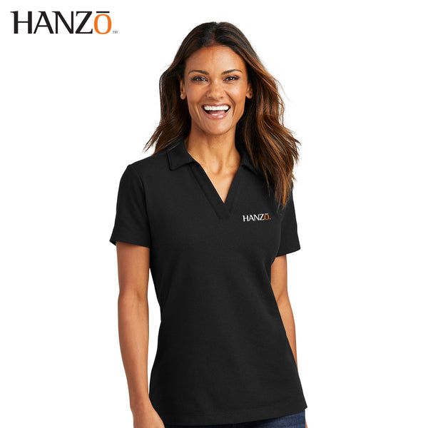 Hanzo - LK867 Port Authority® Ladies C-FREE ® Cotton Blend Pique Polo