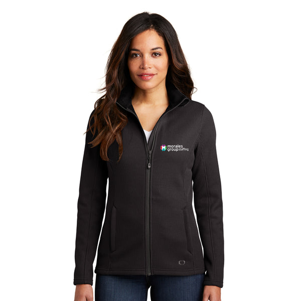 Morales Group and Accion - LOG727 OGIO ® Ladies Grit Fleece Jacket