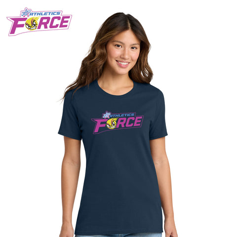 Force Softball - LPC54 Port & Co® Women's Core Cotton Tee