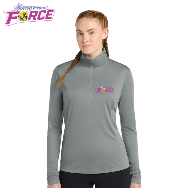 Force Softball - LST357 Sport-Tek® Women's PosiCharge® Competitor™ 1/4-Zip Pullover