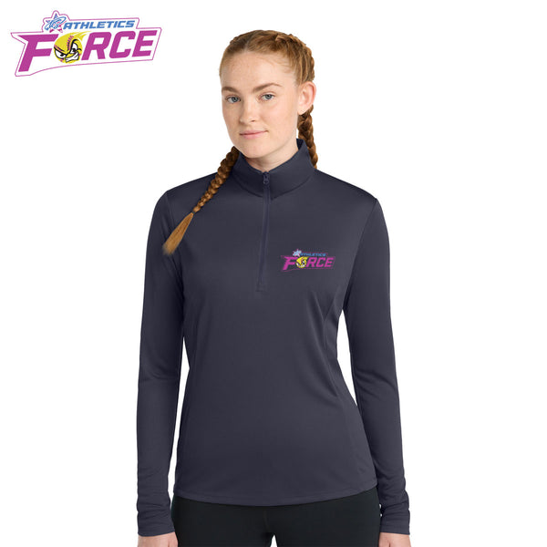 Force Softball - LST357 Sport-Tek® Women's PosiCharge® Competitor™ 1/4-Zip Pullover