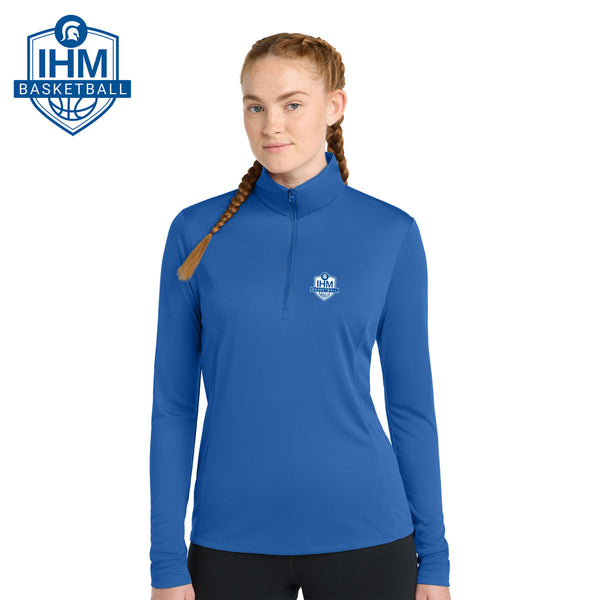 IHM Basketball - LST357 Sport-Tek® Women's PosiCharge® Competitor™ 1/4-Zip Pullover