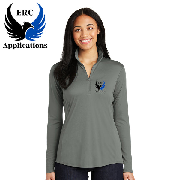 ERC - LST357 Sport-Tek® Ladies PosiCharge® Competitor™ 1/4-Zip Pullover