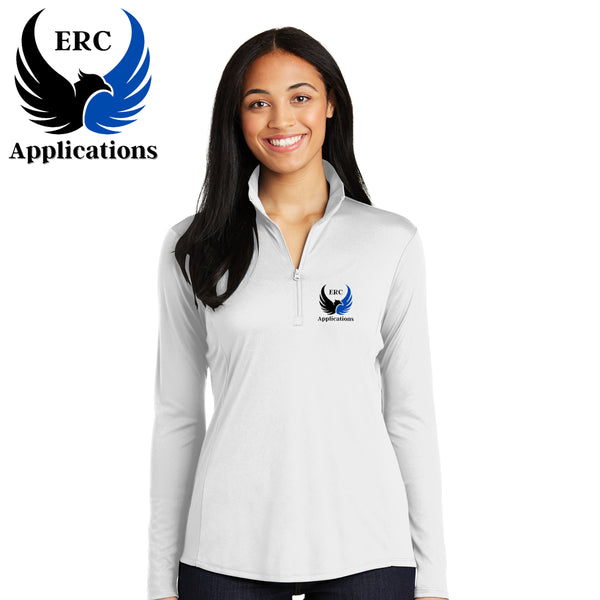 ERC - LST357 Sport-Tek® Ladies PosiCharge® Competitor™ 1/4-Zip Pullover