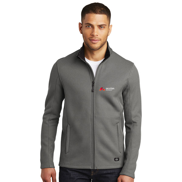 Morales Group and Accion - OG727 OGIO ® Grit Fleece Jacket