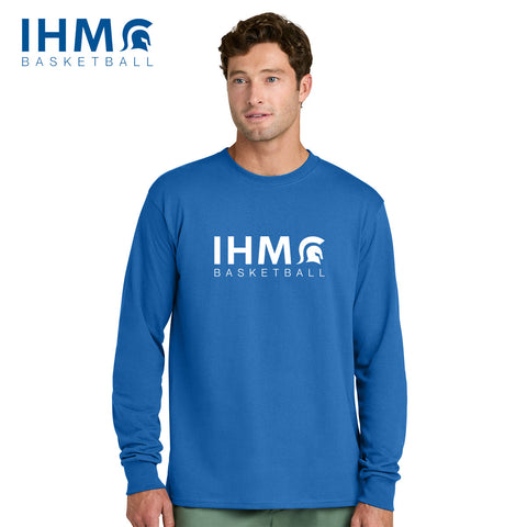IHM Basketball - PC54LS Port & Co® Long Sleeve Core Cotton Tee