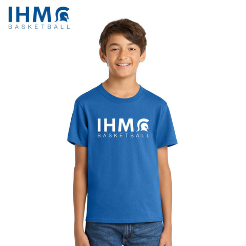 IHM Basketball - PC54Y Port & Co® Youth Core Cotton Tee