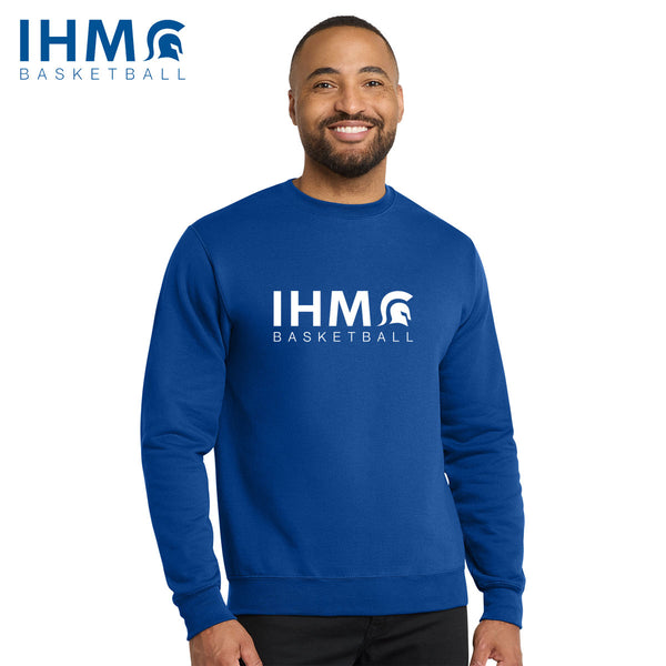 IHM Basketball - PC78 Port & Co® Core Fleece Crewneck Sweatshirt