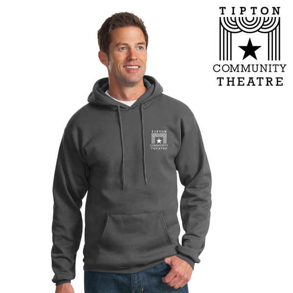 Tipton Community Theatre - PC78H Port & Company® Core Fleece Pullover Hooded Sweatshirt