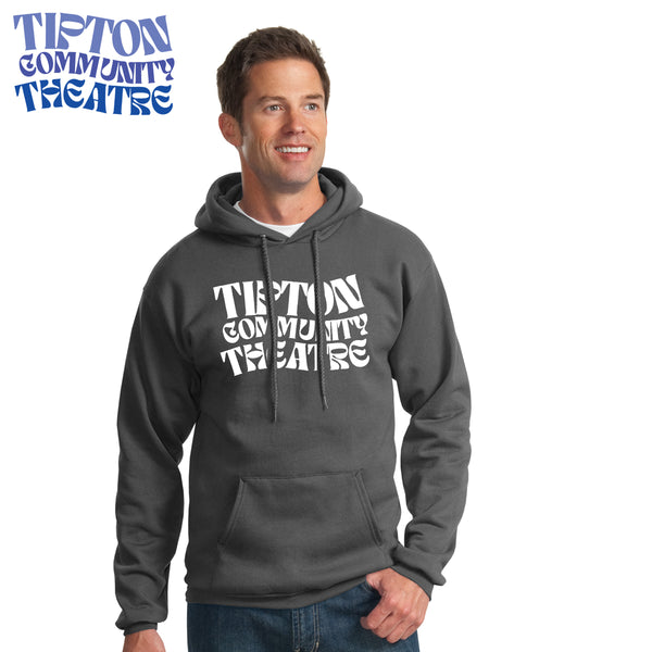 Tipton Community Theatre - PC78H Port & Company® Core Fleece Pullover Hooded Sweatshirt