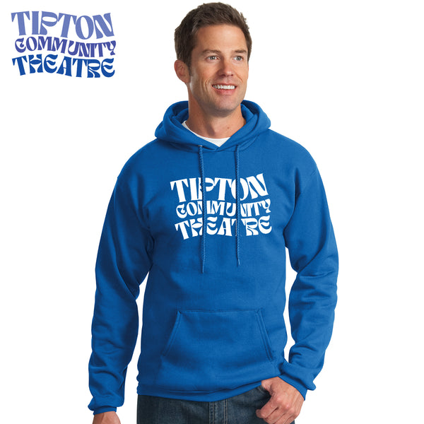 Tipton Community Theatre - PC78H Port & Company® Core Fleece Pullover Hooded Sweatshirt