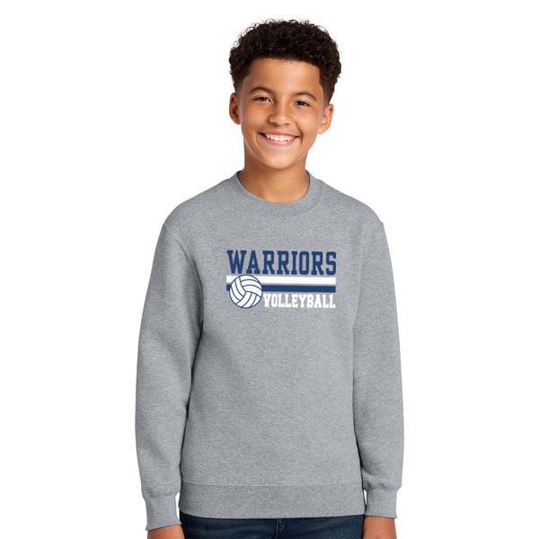 IHM Volleyball - PC78Y Port & Co® Youth Core Fleece Crewneck Sweatshirt