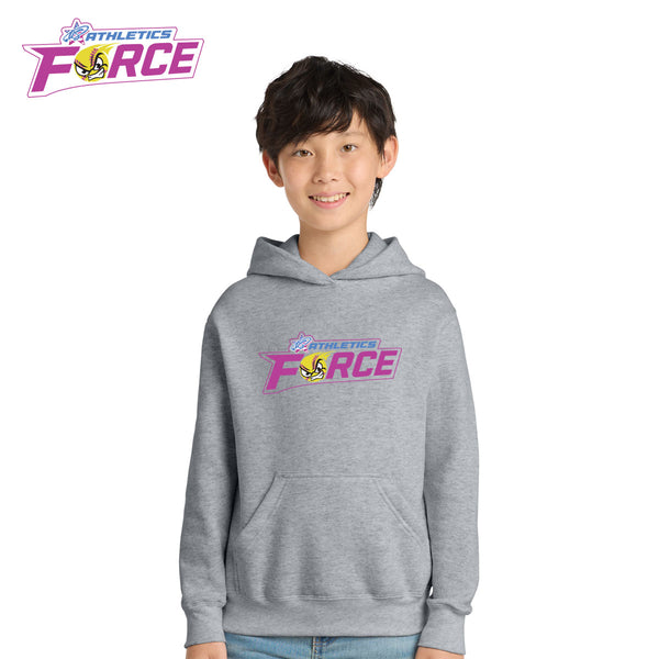 Force Softball - PC78YH Port & Co® Youth Core Fleece Pullover Hooded Sweatshirt