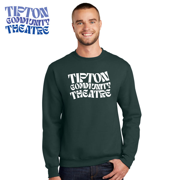Tipton Community Theatre - PC90 Port & Company® Essential Fleece Crewneck Sweatshirt