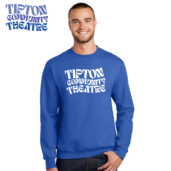 Tipton Community Theatre - PC90 Port & Company® Essential Fleece Crewneck Sweatshirt