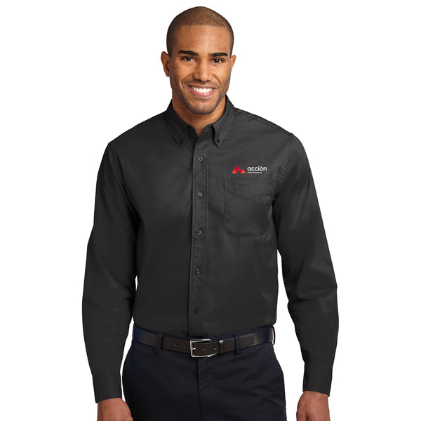 Morales Group and Accion - S608 Port Authority® Long Sleeve Easy Care Shirt