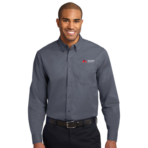 Morales Group and Accion - S608 Port Authority® Long Sleeve Easy Care Shirt