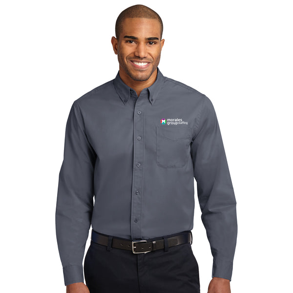 Morales Group and Accion - S608 Port Authority® Long Sleeve Easy Care Shirt