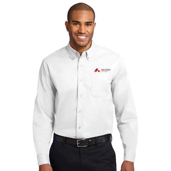 Morales Group and Accion - S608 Port Authority® Long Sleeve Easy Care Shirt