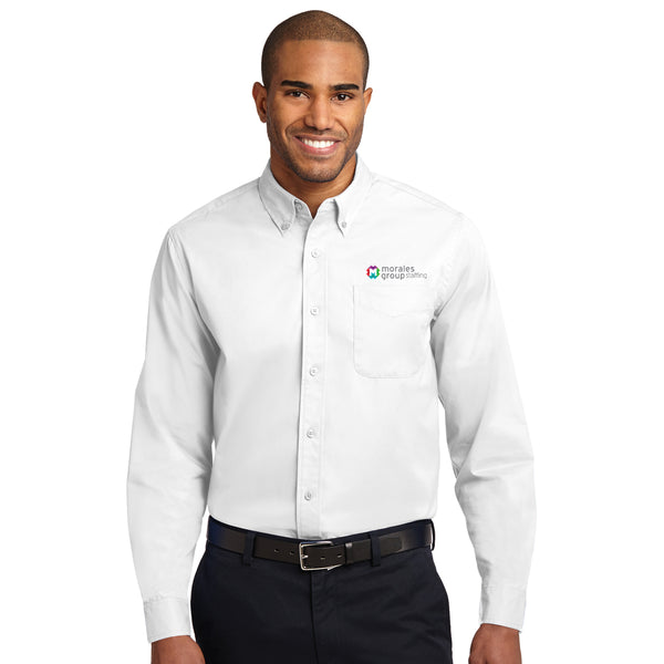 Morales Group and Accion - S608 Port Authority® Long Sleeve Easy Care Shirt