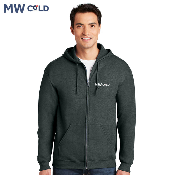 MWCold - 18600 Gildan® - Heavy Blend™ Full-Zip Hooded Sweatshirt