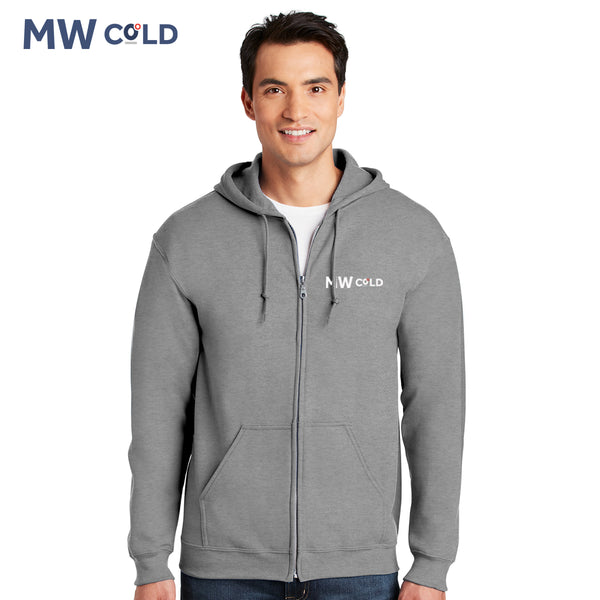 MWCold - 18600 Gildan® - Heavy Blend™ Full-Zip Hooded Sweatshirt