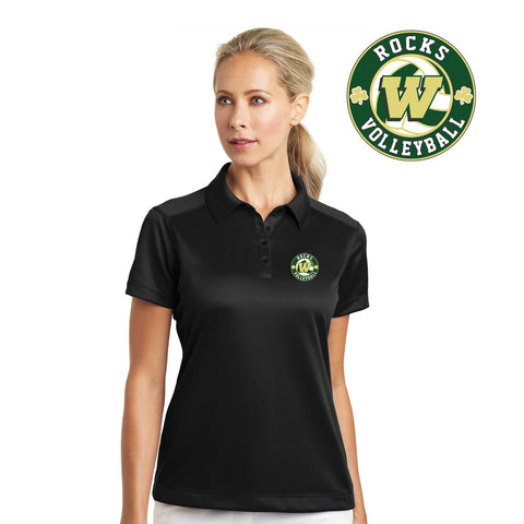 Rocks Volleyball - 354064-a Nike Golf - Ladies Dri-FIT Pebble Texture Polo