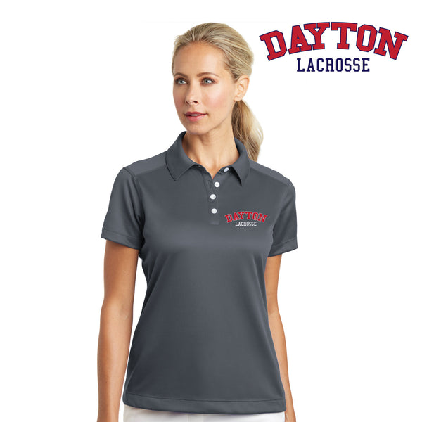 Dayton Lacrosse - 354064 Nike Golf - Ladies Dri-FIT Pebble Texture Polo