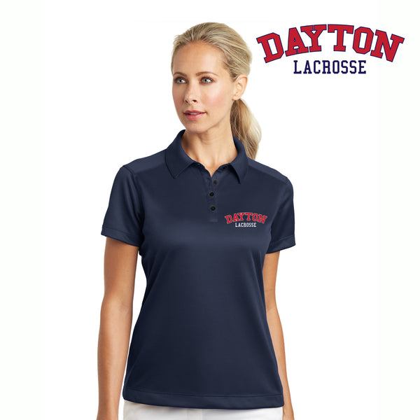 Dayton Lacrosse - 354064 Nike Golf - Ladies Dri-FIT Pebble Texture Polo