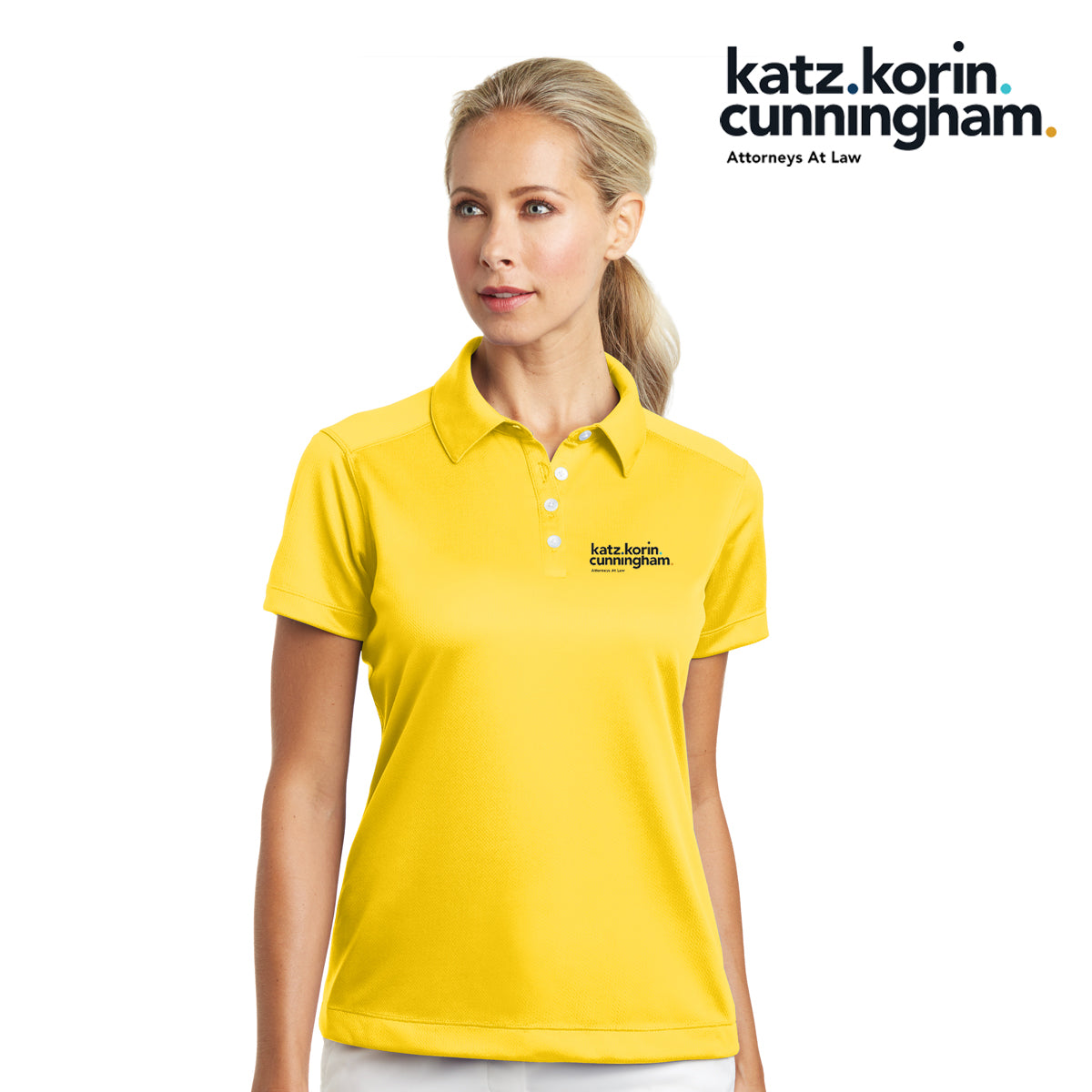 KKC 354064 Nike Ladies Dri FIT Pebble Texture Polo