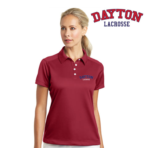 Dayton Lacrosse - 354064 Nike Golf - Ladies Dri-FIT Pebble Texture Polo