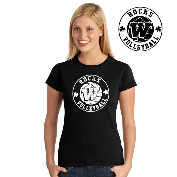 Rocks Volleyball - 64000L-b Gildan Softstyle® Junior Fit T-Shirt