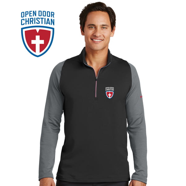 Open Door - 779795 Nike Golf Dri-FIT Stretch 1/2-Zip Cover-Up