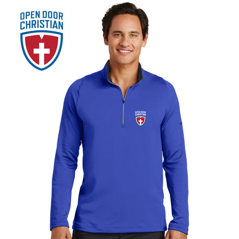 Open Door - 779795 Nike Golf Dri-FIT Stretch 1/2-Zip Cover-Up