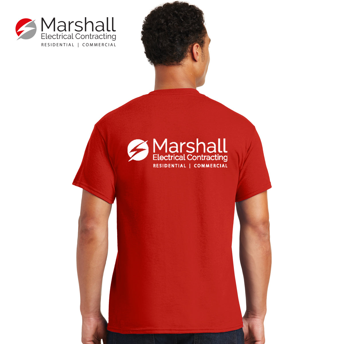 Gildan DryBlend T-Shirt - 50% Cotton, 50% Polyester, Moisture-Wicking Relaxed Fit Tee (Red, 4XL) - View #10