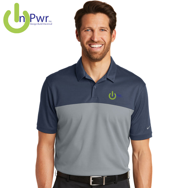 InPwr - 881655 Nike Dri-FIT Colorblock Micro Pique Polo