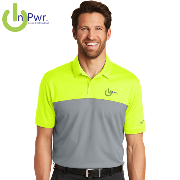 InPwr - 881655 Nike Dri-FIT Colorblock Micro Pique Polo