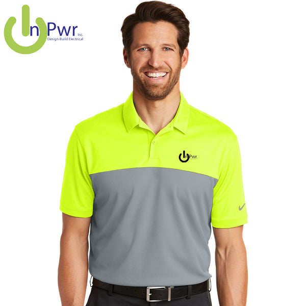 InPwr - 881655 Nike Dri-FIT Colorblock Micro Pique Polo