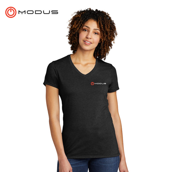 Modus - AL2018 Allmade® Women’s Tri-Blend V-Neck Tee