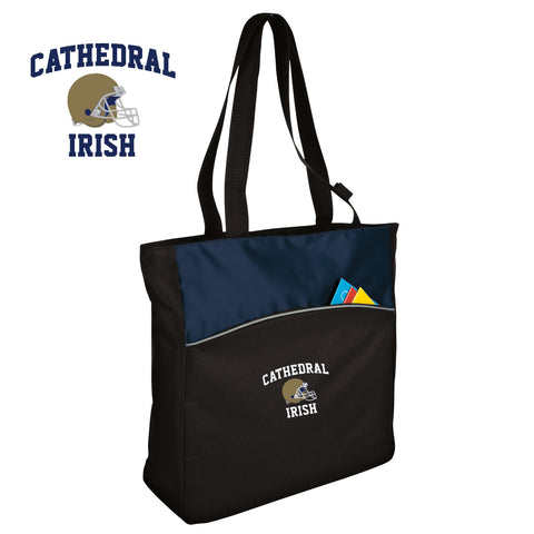 Cathedral - B1510 Port Authority® - Two-Tone Colorblock Tote