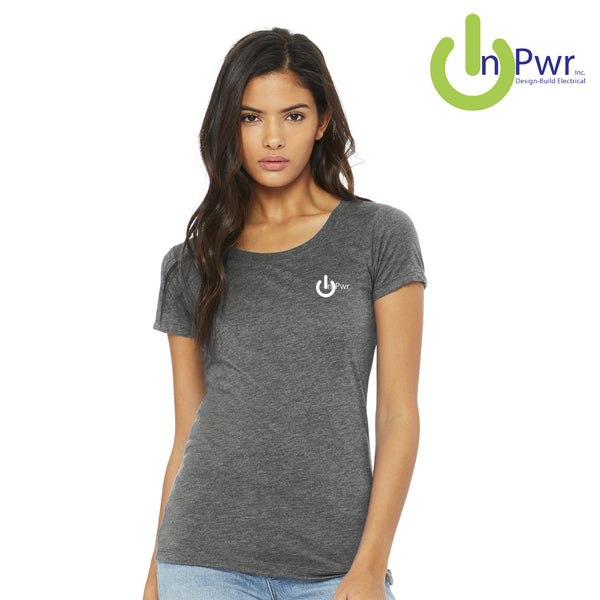 InPwr - BC8413 Bella+Canvas ® Women’s Triblend Short Sleeve Tee