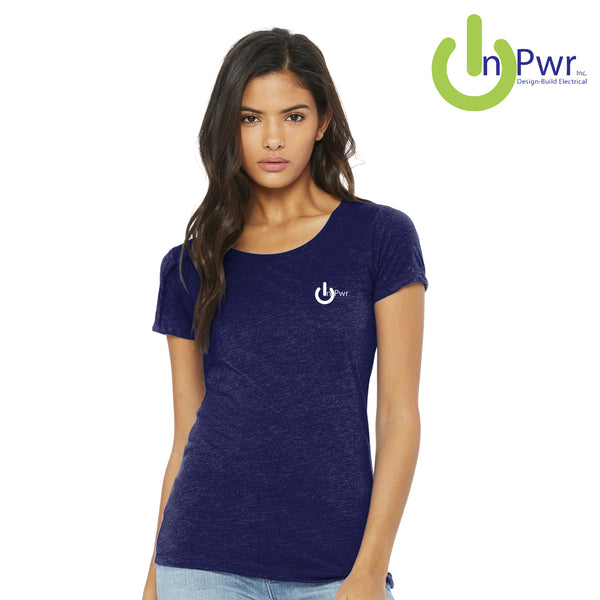 InPwr - BC8413 Bella+Canvas ® Women’s Triblend Short Sleeve Tee