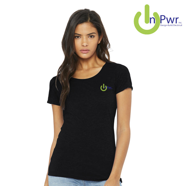 InPwr - BC8413 Bella+Canvas ® Women’s Triblend Short Sleeve Tee