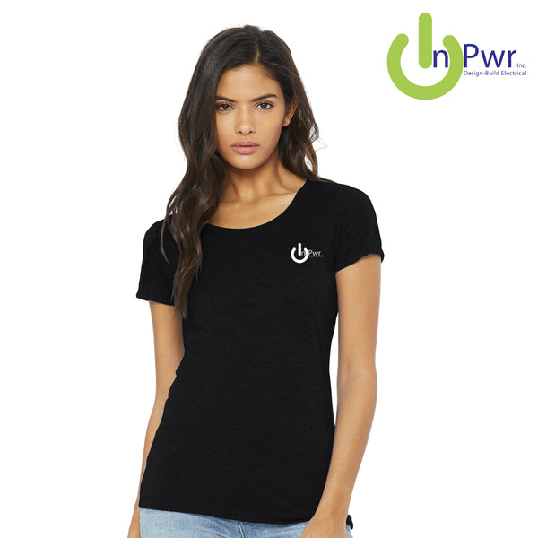 InPwr - BC8413 Bella+Canvas ® Women’s Triblend Short Sleeve Tee