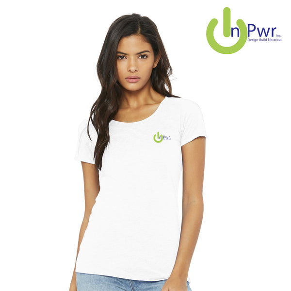 InPwr - BC8413 Bella+Canvas ® Women’s Triblend Short Sleeve Tee